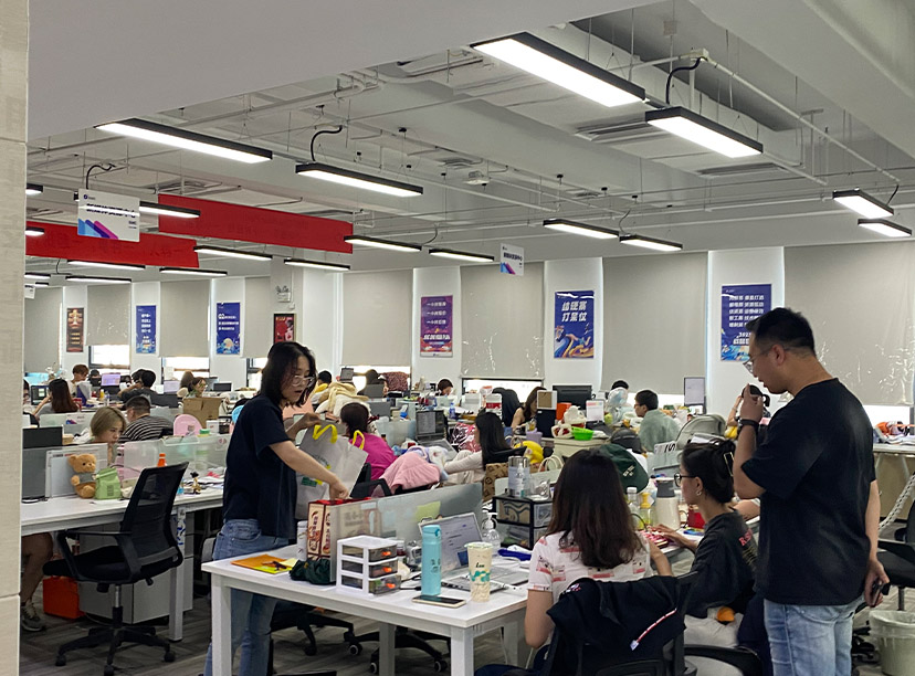 玻璃文化墻，企業(yè)文化墻，電商文化墻制作(圖2)